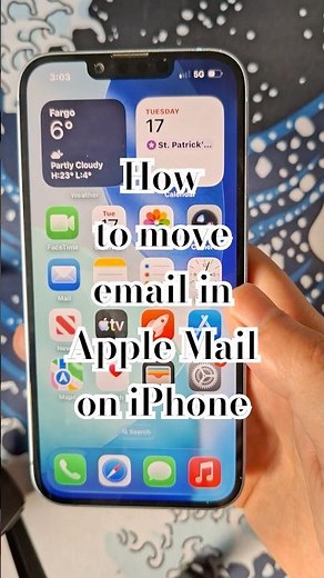 How to move email in Apple Mail on iPhone