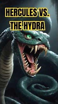 Hercules vs. the Hydra #aiart #mythology #shorts #hercules