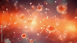 Closeup of a delicate dance between charged particles as they fuse and separate, demonstrating the intricacies of an isotope transformation.