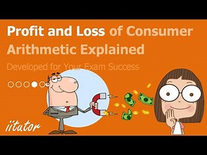 💯 How to Find Profit and Loss of Consumer Arithmetic with useful Examples. Watch this video!