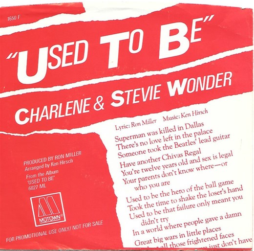 Charlene & Stevie Wonder - Used To Be