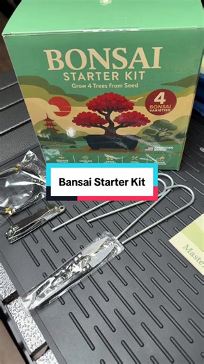 HOME Grown Bonsai Tree Kit - Complete All-in-One Set with Pots, Seeds, Soil, and Instructions - Perfect Gift #bonsai #Bonsaitree #Gardening #gardentok #GardeningTikTok