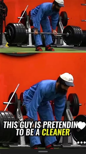 Weightlifting Janitor Pranks Strongest Men in Gym