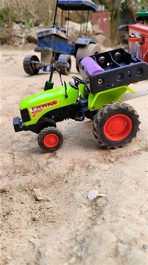 RC my favourite tractor🚜 making homemade RC tractor #project #experiment #rc #tractor #trending
