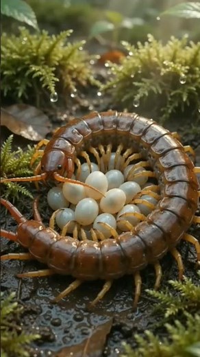 Centipede Life Cycle in 30 Seconds 🐛 | From Tiny Egg to Giant Hunter | Ultra Realistic 8K #microrapt