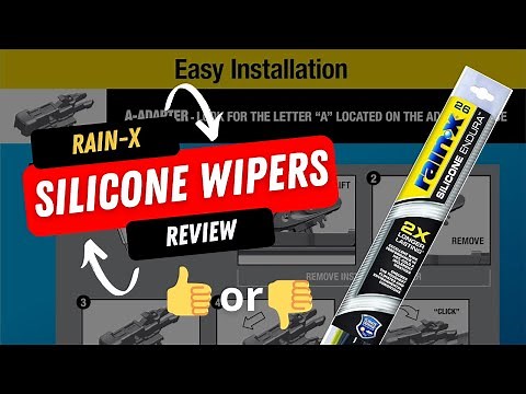 Quick Honest Review of the Rain-X Silicone Wiper Blades 26-inch with Longer-Lasting Rubber.