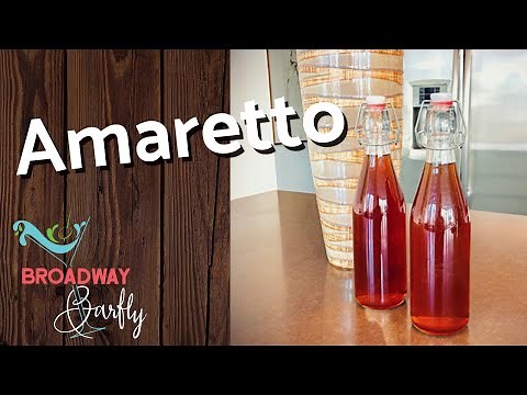 How to make homemade amaretto liqueur 🥃 (fast and easy!)