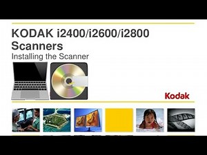 How to Install Kodak i2000 Series Scanner Drivers (i2400, i2600, i2800, i2420, i2620) - Step by Step