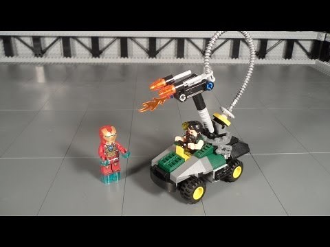 Lego 76008 Iron Man vs. The Mandarin Ultimate Showdown Review Super Heroes
