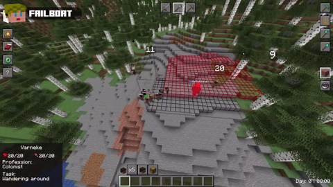 A mod where you start a Minecraft civilization