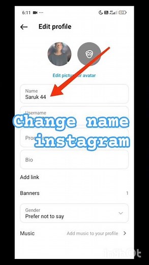how to change your instagram profile name change name in Instagram #namechanged #instagram