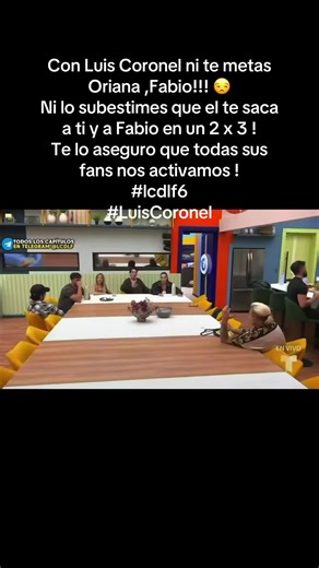 Drama en La Casa de los Famosos con Luis Coronel y Fabio