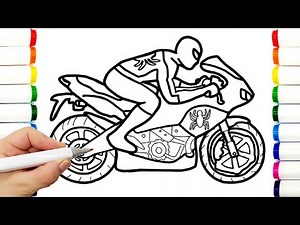 Spider-Man Coloring Pages Spider-Man and Friends draw marvel coloring compilation 1 uu