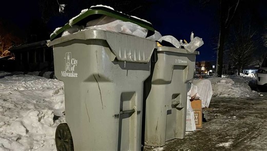 Garbage collection suspended in Milwaukee as trucks help plow snow