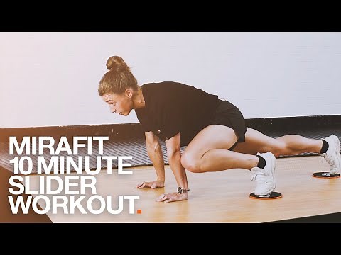 Mirafit 10 Minute Workout Using Core Sliders With Becky Hair