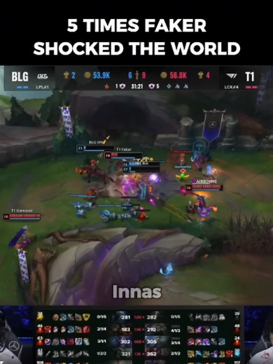 5 Insane Faker Moments From Worlds 2024