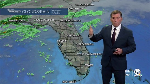 WPTV First Alert Weather Forecast for Night of Dec. 1, 2025