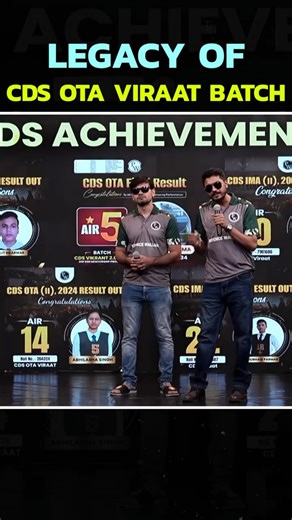 CDS OTA Viraat Batch: A Legacy of Warriors 🔥 #CDS #Shorts #DefenceWallah #DW