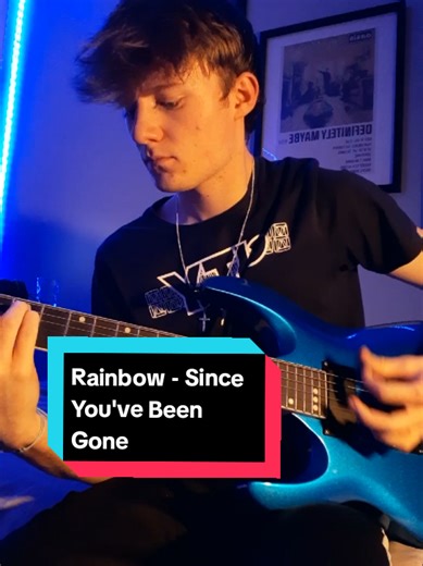 Rainbow - Since You've Been Gone #rainbow #guitar #rock #gotg3 #music