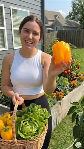 I Turned Cinder Blocks Into a Beautiful Vegetable Garden #shorts #diygarden