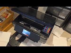 Fix XP 970 AND OTHER EPSON Printer PAPER JAM ERRORS even when there IS NO JAM?!?!? Sensors Cleaning