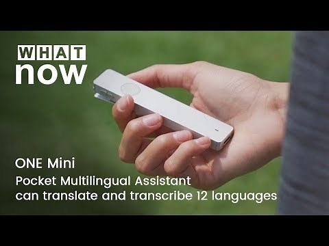 ONE Mini - Pocket Multilingual Assistant can translate and transcribe 12 languages