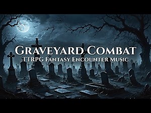 DnD Undead Battle Music — Dark Graveyard Ambience for TTRPG Combat (1 Hour)