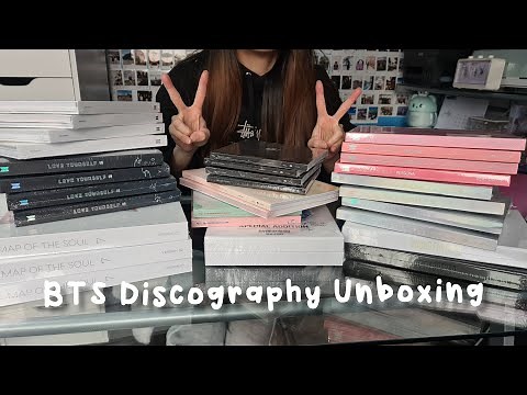 Completing my BTS Albums (BTS Albums Discography Unboxing)