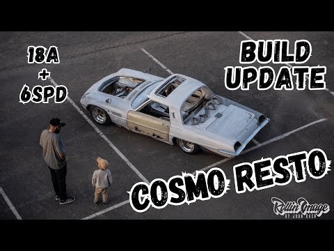 Custom Triple Rotor 1967 Mazda Cosmo L10A Restoration - Build Update
