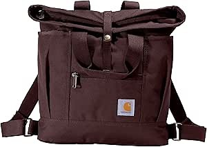 Carhartt Convertible Backpack Tote Bag, Durable with Adjustable Backpack Straps and Laptop Sleeve, Convertible Backpack Tote (Port)