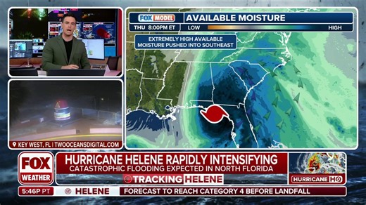 Parts of Florida to experience triple hurricane whammy