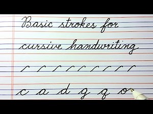 Basic strokes to improve cursive handwriting a to z, pre writing practice, writing strokes pdf, abcd