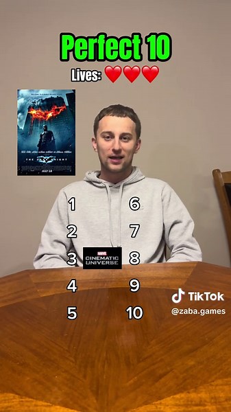 Shane missed a couple obvious ones here… #perfect10 #top10 #game #challenge #movie