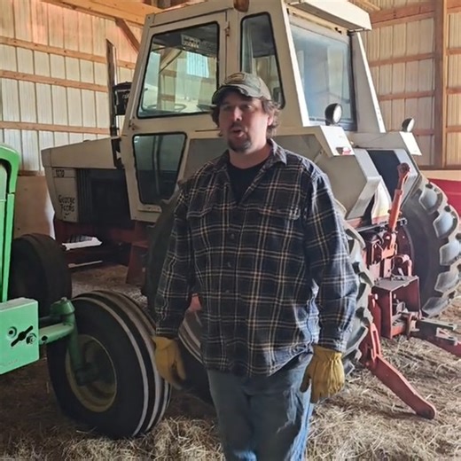 I love starting old tractors #farmtok | MichiganMarinefarmer