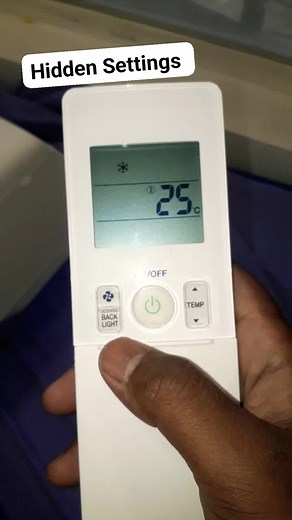 599K views · 10K reactions | DAIKIN Remote Setting Hidden  #meactech | MR AC TECH | Facebook