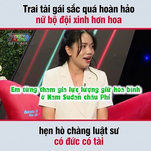 560K views · 4.4K reactions | Nữ bộ đội xinh hơn hoa kết đôi với chàng luật sư rất đẹp đôi --------------- Chương trình Bạn Muốn Hẹn Hò thuộc bản quyền MCV Network. #MCVNetwork #BanMuonHenHo #Netbiz #BMHH_1073 #NLM | Offline Bạn Muốn Hẹn Hò | Facebook