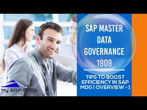 SAP Master Data Governance Overview -1 With SAP MDG Interview Questions and SAP MDG Online Training