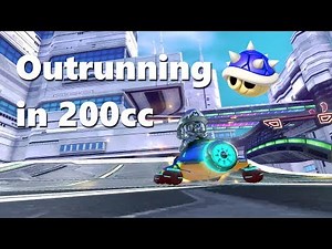 Outrunning the Blue Shell in 200cc (Read Description)
