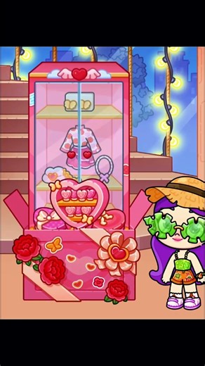 NEW Valentine Update in Avatar World! (FREE ITEMS) 🎀🧸 #shorts #avatarworld #tocaboca