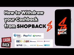 How to Withdraw Cashback from ShopBack? GCASH