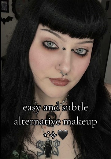 Easy and Subtle Alternative Makeup Tutorial