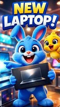 Pip & Lola Buy a New Laptop 💻 | Fun 3D Cartoon Story | Kids Animation