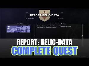REPORT: RELIC-DATA full quest [Destiny 2]