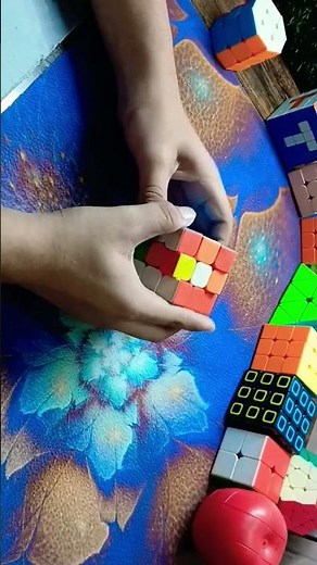 Middle and upper layer trick on rubik's cube #rubikscube #shorts #levelupcubing