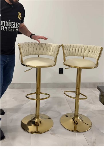 Stylish Velvet Bar Stools for a Perfect Valentine's Day