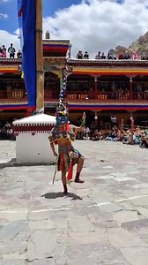 Ladakh: The annual Hemis Monastic Festival, also known as Hemis Tseschu, begins today. The #Hemis festival is celebrated with grand prayers, sacred mask dances, and the exhibition of Thanka or mural paintings, marking the birth anniversary of Guru Padma Sambhava. | Doordarshan National (DD1)