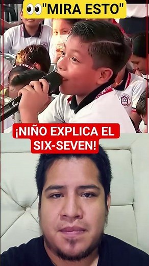 🔥Kid explains the six seven!