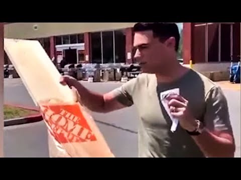 Ben Shapiro Makes Fool Of Himself At Home Depot (VIDEO)