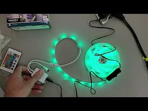 Review of the Patriot Lighting 118" RGB LED flexible tape light (Strobe warning)