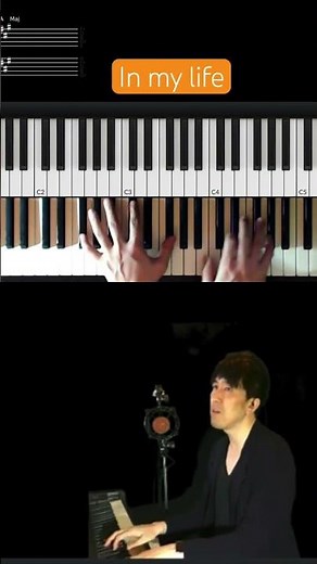 In my life/Beatles #ピアノ弾き語りレッスン #ピアノ弾き語り